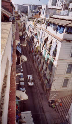 La rue Dupuch , le 11 août 2003