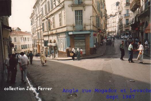 rue Mogador - rue Dupuch en 1987