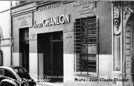 37 rue Mogador , Cuirs et Peaux, Jean Chanlon
