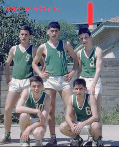 23_Equipe de basket PSA 1958 à 60